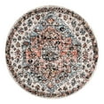 thumbnail image 3 of Unique Loom Aramis Collection Area Rug - Victor (3' 3" Round Gray/Beige), 3 of 7