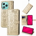 thumbnail image 1 of Funda Cartera FOXDOCK para Honor 400 Lite , Flip PU con Relieve de Gatos y Perros, Tarjetero y Soporte, 1 of 6