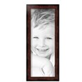 thumbnail image 2 of ArtToFrames 6" x 16" Dark Cherry With Black Picture Frame, 6x16 inch Red Wood Poster Frame (WOM-4900),  Pack, 2 of 7