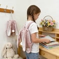 thumbnail image 3 of Bolsas de Regalo de Pascua para Niños Mochila Linda de Conejo para Niños Pequeños Niñas Niños Bolsa de Conejo Rellena Suave con Correas Ajustables, 3 of 6