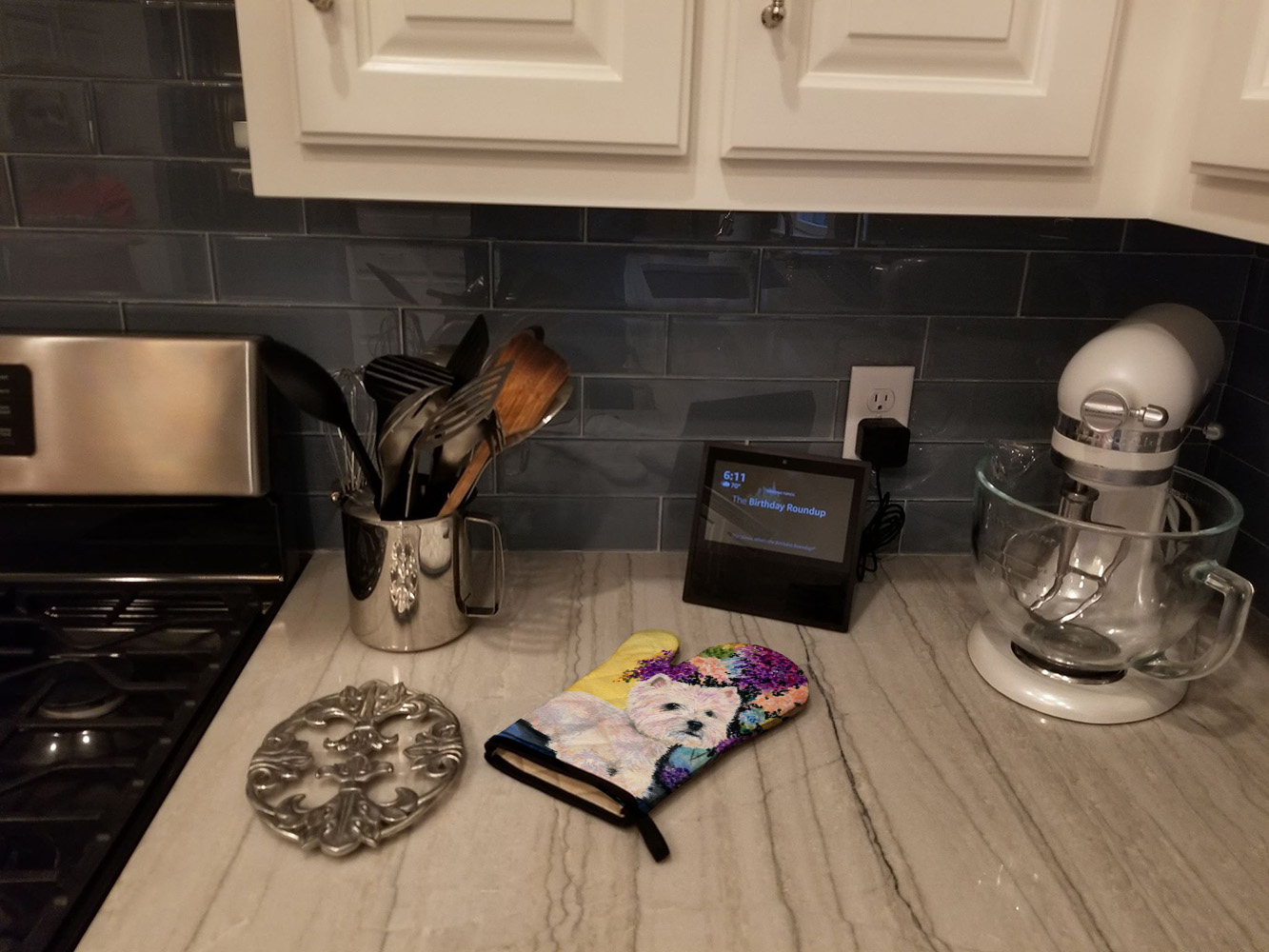 Westie Oven Mitt