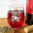 thumbnail image 4 of Happy Mother's Day Papillon with Sweets and Flowers at a Picnic 15oz Stemless Wine Glass Mug Pap Butterfly Dog Lover Wine Glasses Cup - 13005, 4 of 5
