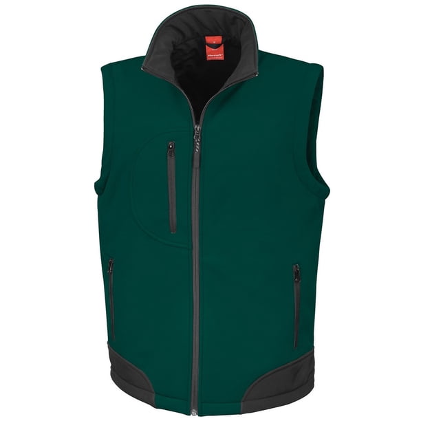 Result - Chaleco Forro Polar de Softshell para Hombre (Botella)