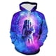 thumbnail image 3 of Sudadera con capucha con estampado de astronauta, universo, espacio, galaxia, para hombres y niños, sudaderas de manga larga, chaqueta genial de gran tamaño para hombre, 3 of 4