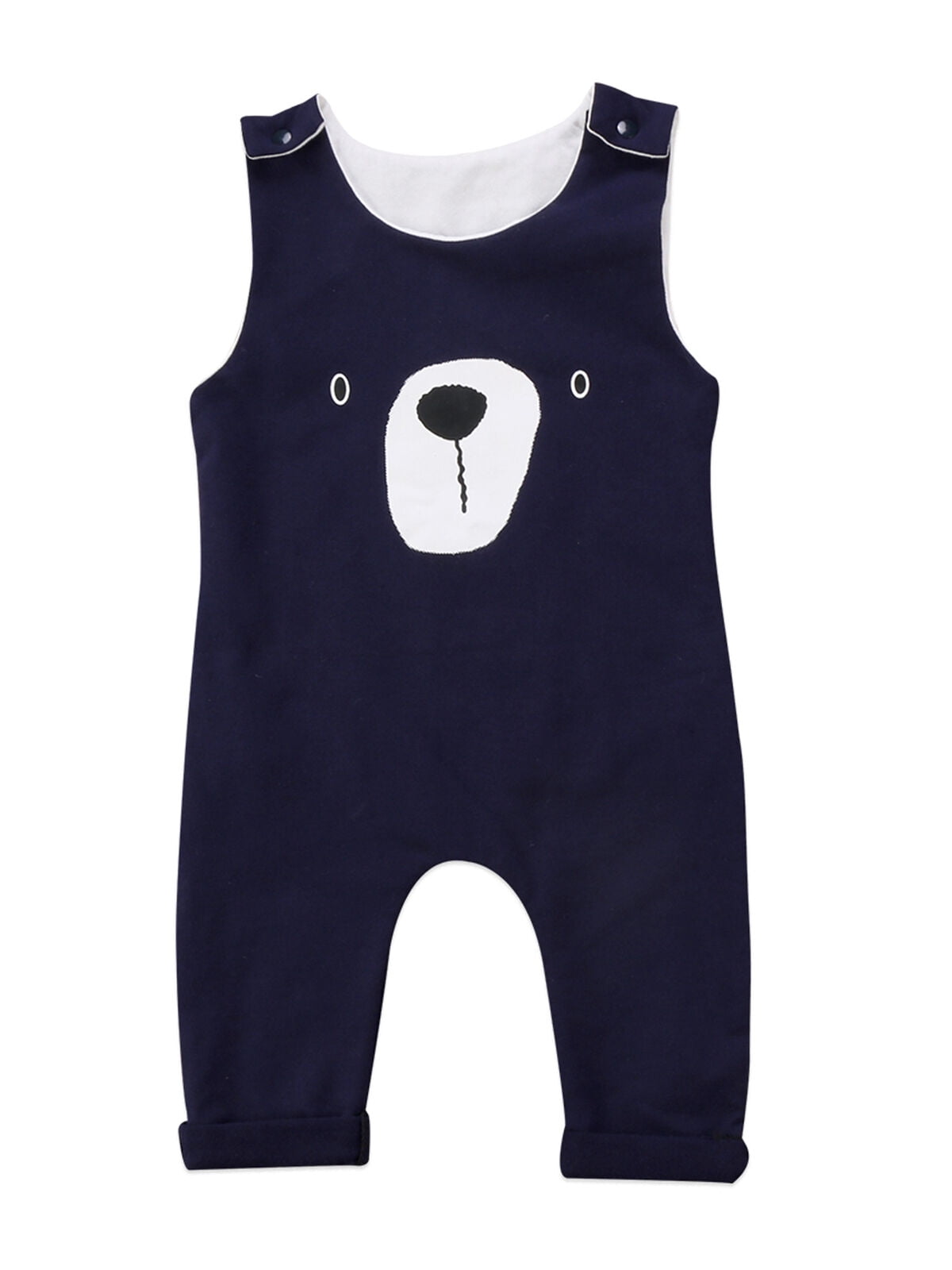 US Bear Baby Newborn Infant Toddler Cotton Organic Jumpsuit One Piece Romper