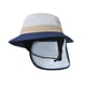 thumbnail image 4 of Sombrero de Cubo Impermeable Sunnimix Protector Solar Azul y Gris, 4 of 8