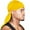 Style #B Yellow, variant on Premium Velvet for Men and Women, Extra Long Tail Wave Cap, Hip Hop Oversized Bandana Headwrap, Luxury Velvet Hair Bonnet Black