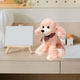 thumbnail image 3 of syligr Poodle Stuffed Animal Plush Toy and Scarf for Girls 3 - 6 Years, 11Inch Medium Soft Dog Plushie, Cuddly Toy Gift for Girls Boys Kids, Nursery Bedroom Decor, Realistic Toy Poodle Puppy, 3 of 6