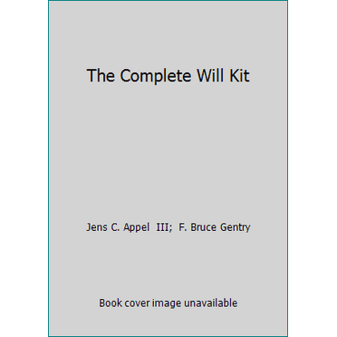 Pre-Owned The Complete Will Kit (Hardcover) 0471512966 9780471512967