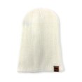 thumbnail image 5 of Empire Cove Long Beanie Winter Warm Solid Knit Womens Mens Unisex - Ivory, 5 of 5