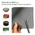 thumbnail image 4 of Grill Mesh Mat Fiberglass Mesh Grill Pad Outdoor BBQ Non-stick Net Mat Barbeque Accessory, 30x40cm, 4 of 9