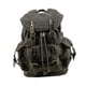 thumbnail image 2 of Mochila de lona portátil para exteriores, ideal para montañismo, camping y pesca. Gris oscuro, 2 of 9