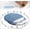Blue*2, variant on Bluetooth Pillow Speaker for Sleeping, Wireless Bone Conduction Speaker for Bed. Crystal Clear Stereo Sound for Relaxation & Insomnia.（Blue）