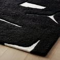 thumbnail image 5 of Modern Rug Tufted Wool Area Rug, White Geometric, 9 x 12, 5 of 5