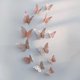 thumbnail image 1 of 24 pegatinas de pared de mariposas 3D en 3 tamaños. Calcomanías de pared de mariposas para decoración de habitaciones, dormitorios, fiestas y bodas., 1 of 4