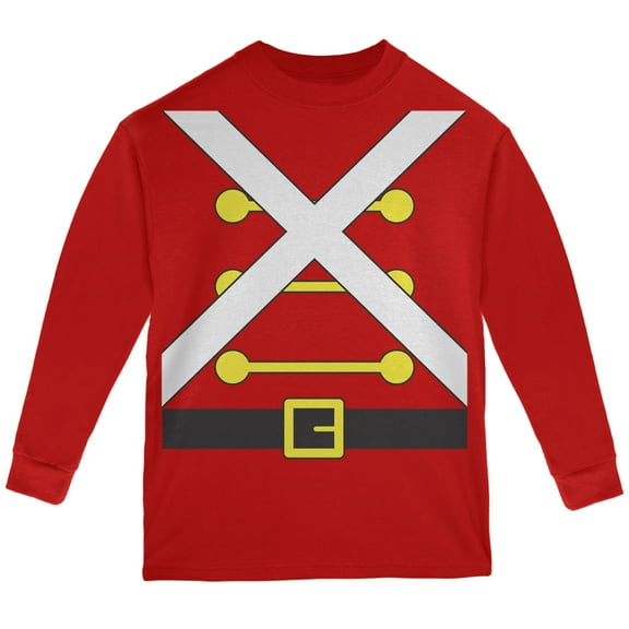 Old Glory Youth Christmas Toy Soldier Costume Long Sleeve T Shirt
