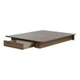 thumbnail image 4 of South Shore Tao Platform Bed with Drawer, Fall Oak, 4 of 10