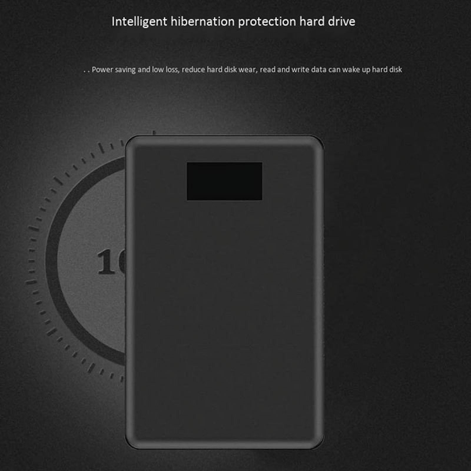 4X USB 3.1 Mobile Hard Disk Box 2.5 Inch Hard Disk Box SSD Enclosure Support 15mm Hard Drive for Computer Notebook