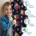 thumbnail image 3 of Pioneer Flower Floral Print Pattern Teens Curtains,Teens Insulated Curtains Set Of 2,Bedroom Essentials,Toddler Room Decor 42"x54", 3 of 5