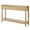 Natural, variant on IVV 51.2" Boho Style Console Table with 3 Rattan Drawers and Bottom Open Shelf, Natural Wood Hallway Foyer Table for Living Room