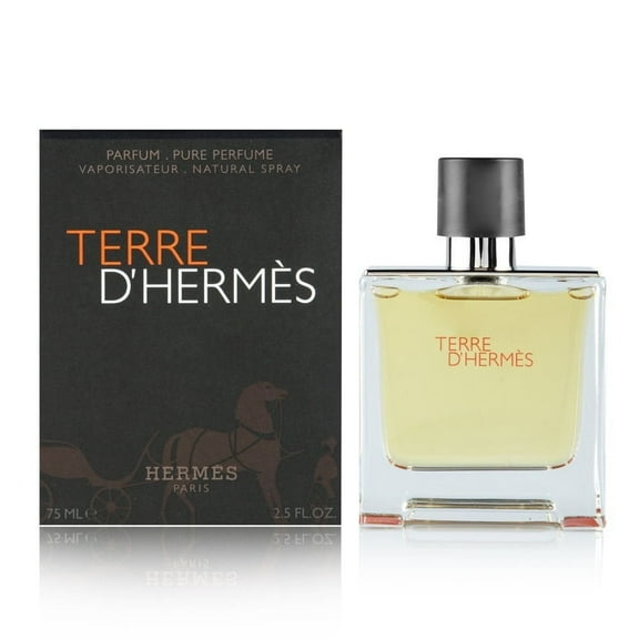 New Item HERMES TERRE D'HERMES PERFUME PURE SPRAY 2.5 OZ TERRE D'HERMES/HERMES PERFUME PURE SPRAY 2.5 OZ (75 ML) (M)