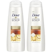 Dove Dermacare Scalp - Anti-Dandruff Shampoo - Dryness & Itch Relief - Net Wt. 12 Fl Oz (355 Ml) Per Bottle - Pack Of 2 Bottles