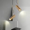 thumbnail image 1 of Meomi Lighting 7W Integrated LED Cylinder Ceiling Fixture, Dimmable 420 Lumens, ETL Listed (Brushed Gold Finish), 1 of 3