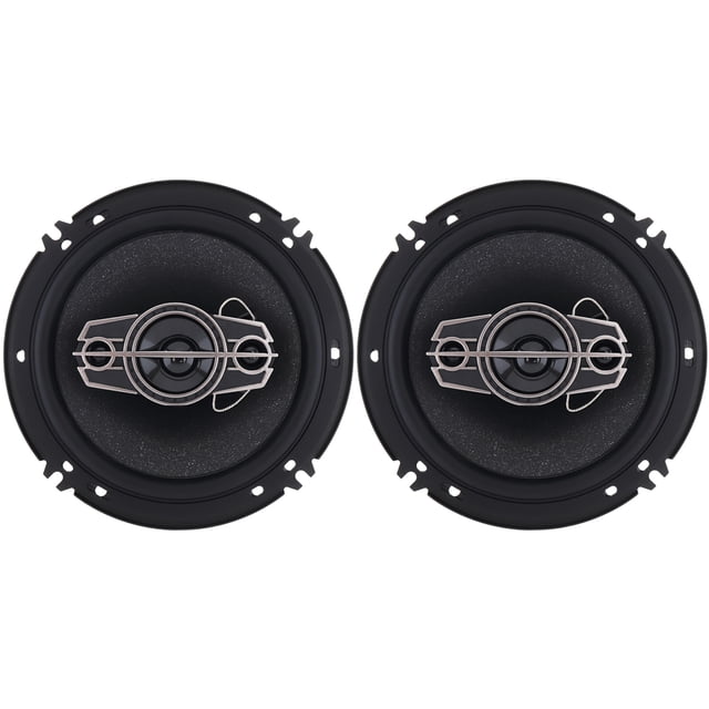Altavoces para coche Un par de altavoces de puerta estéreo para automóvil de 6 pulgadas, 600 vatios TOMSHOO Altavoces para coche