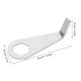 thumbnail image 2 of QUMIIRITY Llave Para Reemplazo Y Extracción Batería Timbre Puerta Para Uso Doméstico Plata, 2 of 8