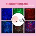 thumbnail image 3 of Luces de noche para niños, proyector de estrellas con control remoto, lámparas de iluminación nocturna Rosado, 3 of 9