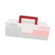 thumbnail image 4 of Caja de señuelos de pesca, almacenamiento de cebos, caja de accesorios de pesca de 2 capas rojo, 4 of 9
