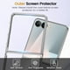 thumbnail image 4 of Funda para teléfono VEGO Galaxy Z Flip 7 de TPU transparente con protector de pantalla, 4 of 8