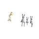 thumbnail image 5 of Colección De Esculturas De Animales Modernas, Figura Familiar De Caballo Y Conejo, Adorno De Mesa Para Dormitorio, Sala De Estar, Escritorio, Centro De Mesa, Decoración De Gabinete, 5 of 8