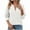 White, variant on Erwazi Womens Sweatshirts Half Zip Fleece Pullover Tops with Pockets Quarter Zipper Fall Winter Clothes