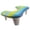 Yellow Blue, variant on TOOYFUL Nail Arm Rest Manicure Tool Nail Tool Equipment Nail Art Hand Holder Soft Comfortable for Nails Techs Makeup Tool Manicurist Blue