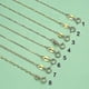 thumbnail image 3 of Cadena de plata de ley 925 con serpiente de agua ondulada 40cm / 45cm Collar de cadena 0 7/0 8mm Dc06-tamaño 40 Cm, 3 of 5