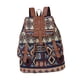 thumbnail image 1 of Mochila con estampado étnico para mujer, ligera, con cierre de cordón, moderna, de tela Oxford. Estilo D, 1 of 9
