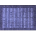 thumbnail image 1 of Ahgly Company Indoor Rectangle Abstract Blue Modern Area Rugs, 8' x 10', 1 of 4