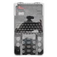 thumbnail image 4 of Probador de batería tipo puntero - Caja de almacenamiento de batería de 104 rejillas Organizador de contenedor con probador de batería tipo puntero, 4 of 8