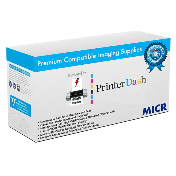 PrinterDash Compatible MICR Replacement for MS-317DN/MS-417/MS-517/MS-617/MX-417/MX-517/MX-617 Series Black Toner Cartridge (2500 Page Yield) - Walmart.com
