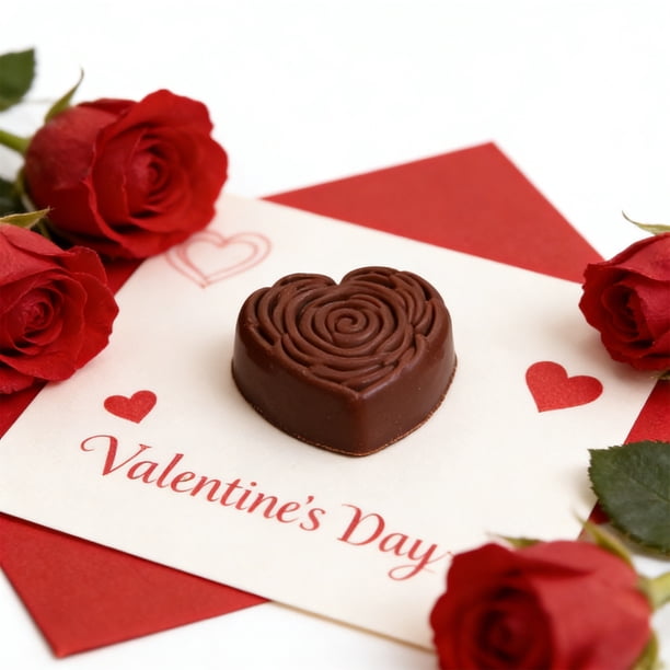 Molde De Silicona Para Pastel Molde de silicona con forma de corazón para San Valentín, 6 cavidades, para mousse, postres (blanco, 1 unidad) JASKFLY
