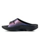 thumbnail image 3 of Recovery Slide OOFOS OoAhh Luxe Midnight Spectre para mujer, talla 9, 3 of 7