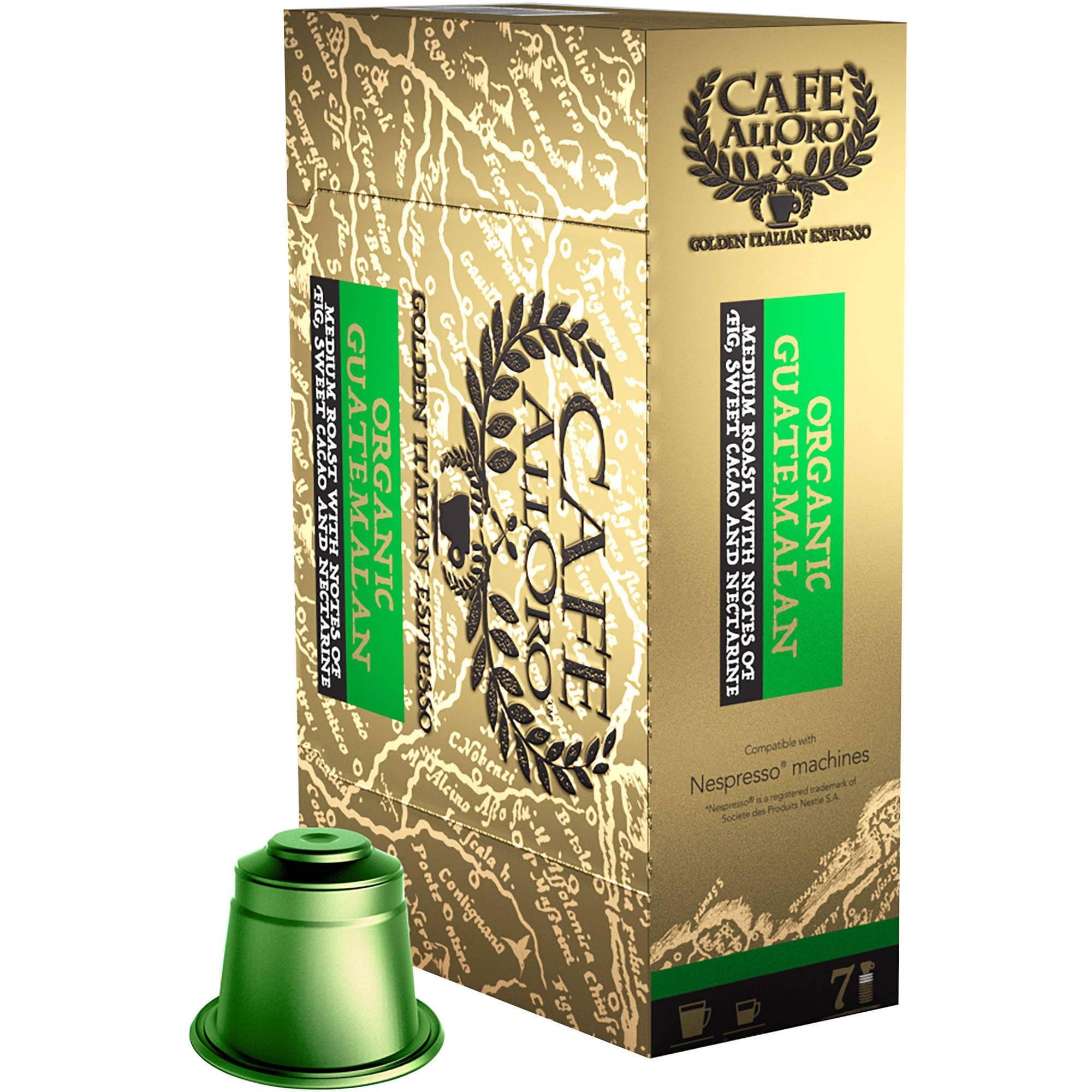 Cafe AllOro Organic Guatemalan Golden Italian Espresso