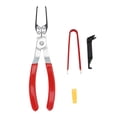 thumbnail image 2 of Relay Puller Pliers, Relay and Fuses Removal Tool Stainless Rubber Insulated Handle  for Vehicle, 2 of 7
