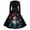 Black, variant on Women's Casual Fashion Print Long Sleeve V Neck Dress with AI Christmas Theme, Retro Party Casual Dress for Fall and Winter, Versatile and Chic Holiday Attire,Black,L