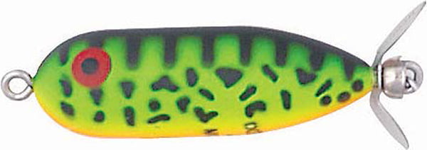 Heddon X0361GRA Hdn Baby Torpedo Fluorescent Green Craw Fishing Lure 