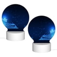 thumbnail image 2 of Sikiie Futuristic Book Knowledge Acrylic Night Light Gift Custom Acrylic Night Light LED Lights for Bedroom Home Office, 2 of 9