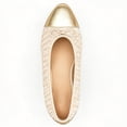 thumbnail image 3 of SKIUHS Women's Round Toe Low-Heel Flat Shoes, Comfortable Dressy Daily Work Dress Shoes, 3 of 5