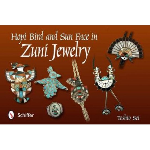 Hopi Bird and Sun Face in Zuni Jewelry