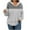 Gray, variant on Ashirexll Hoodies for Women, Oversized Hoodies for Women, Ladies Fashion Striped Hooded Sweatshirts Fall Casual Long Sleeve Hoodies